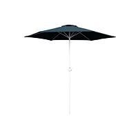 Sonnenschirm mit Kurbel 230 cm – Dunkelgrün