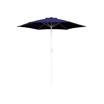 Sonnenschirm mit Kurbel 230 cm – Dunkelblau