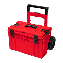 QBRICK SYSTEM PRO Cart 2.0 Rot Ultra HD Werkzeugkoffer mit Rädern