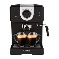 OPIO ESPRESSO PUMP Hebel-Kaffeemaschine, schwarz KRUPS XP320830