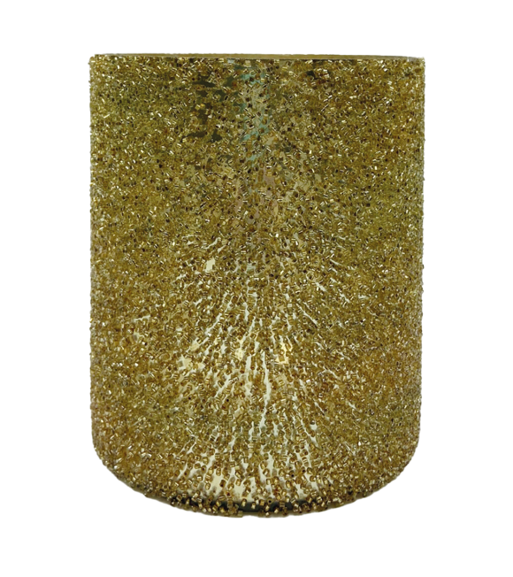Kerzenglas gold groß 13 x 12 cm Prodex X68100770