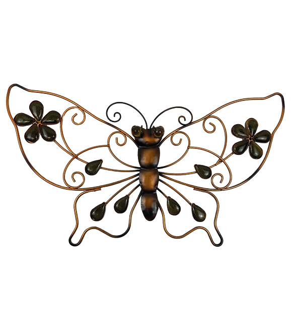 Schmetterling Metall  mittel 43 x 26 cm Prodex A00220