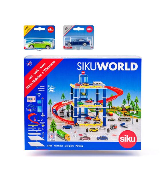 SIKU World - Garage mit 2 Autos 55050118
