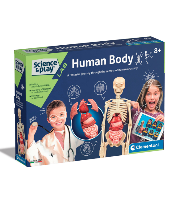 Kinderlabor - Der menschliche Körper Clementoni 104950227